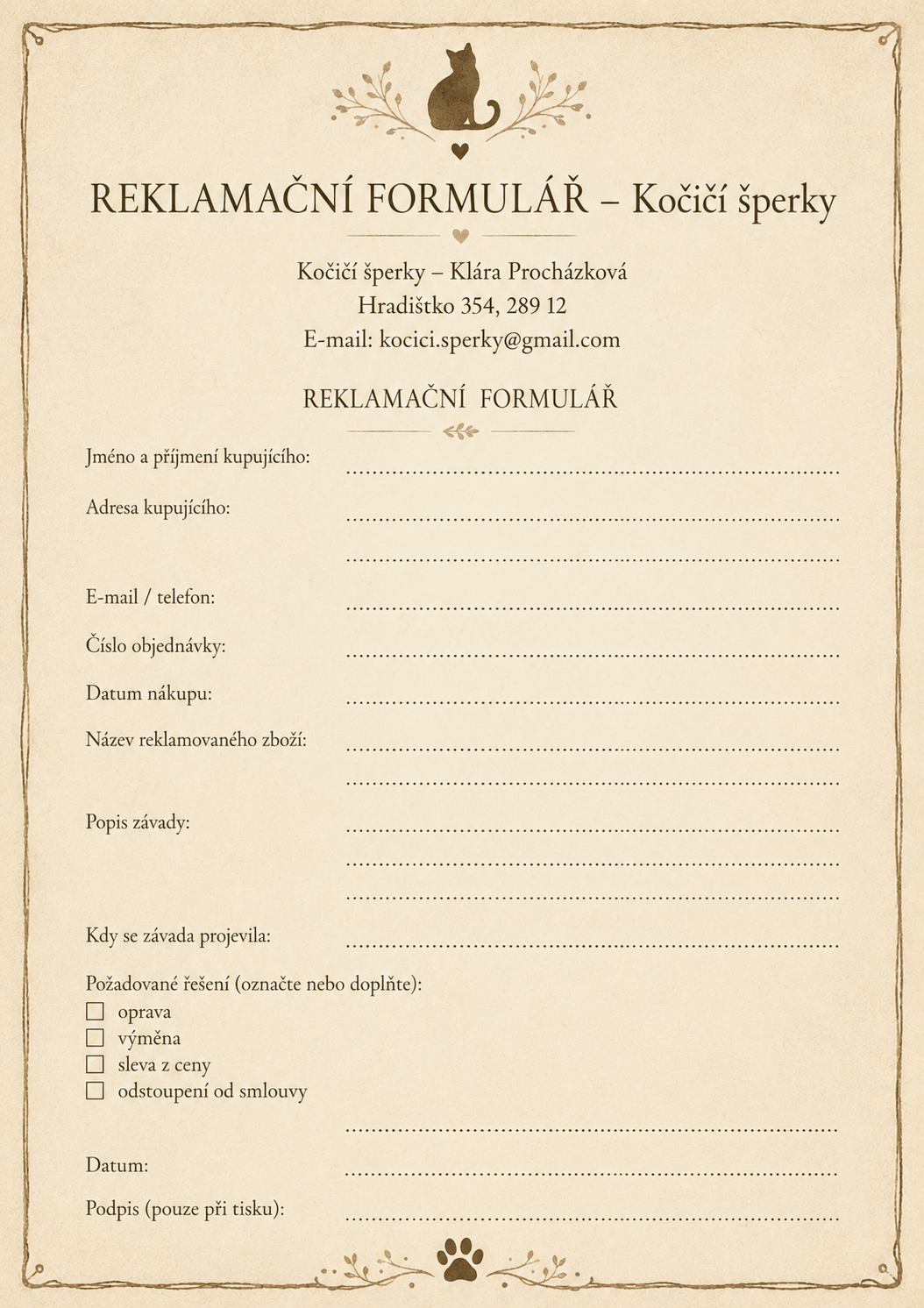 Reklamační formulář_KS